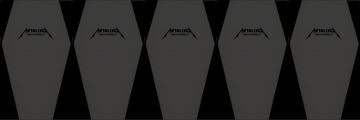 past metallica tours DM Coffin